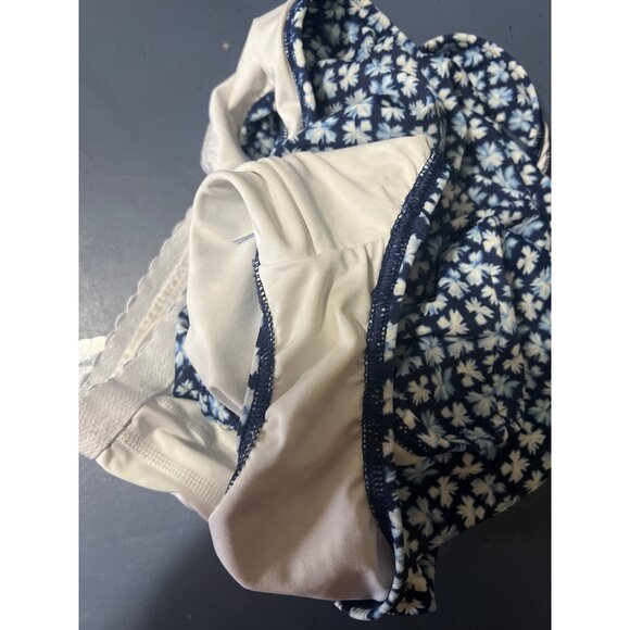 Lands End Womens Floral One-Piece Swimsuit Size 12 Mastectomy Beach Vacation - Picture 10 of 11